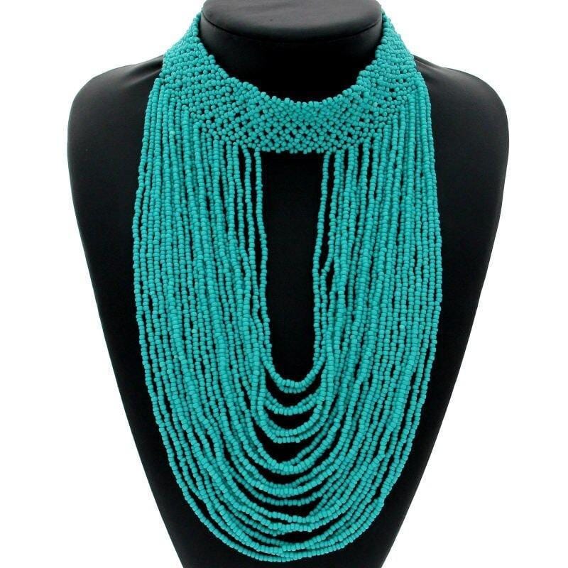 Collier Turquoise Africaine