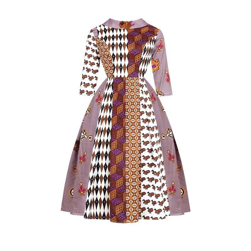 Longue Robe Pagne Africain