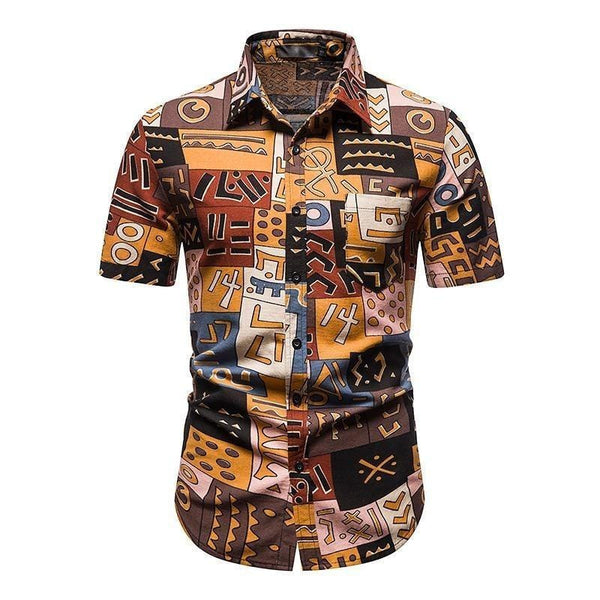 Modele de Chemise Homme en Pagne Africain Mode Africaine