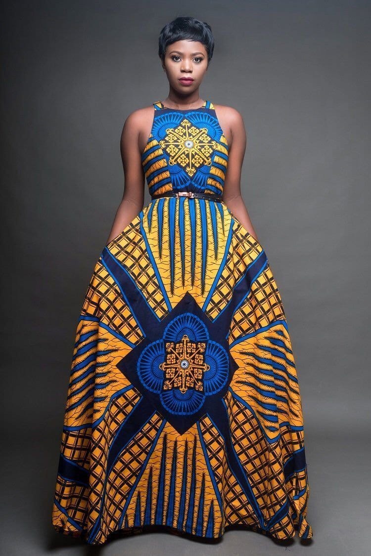 Modèle de Robe Africaine pour Jeune Fille