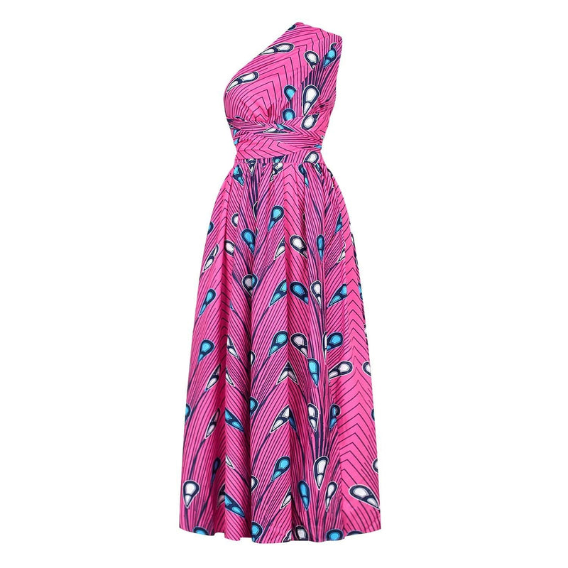 Robe Cocktail Africaine