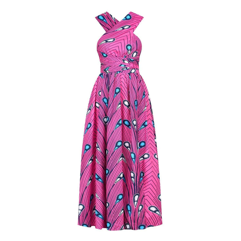 Robe Cocktail Africaine