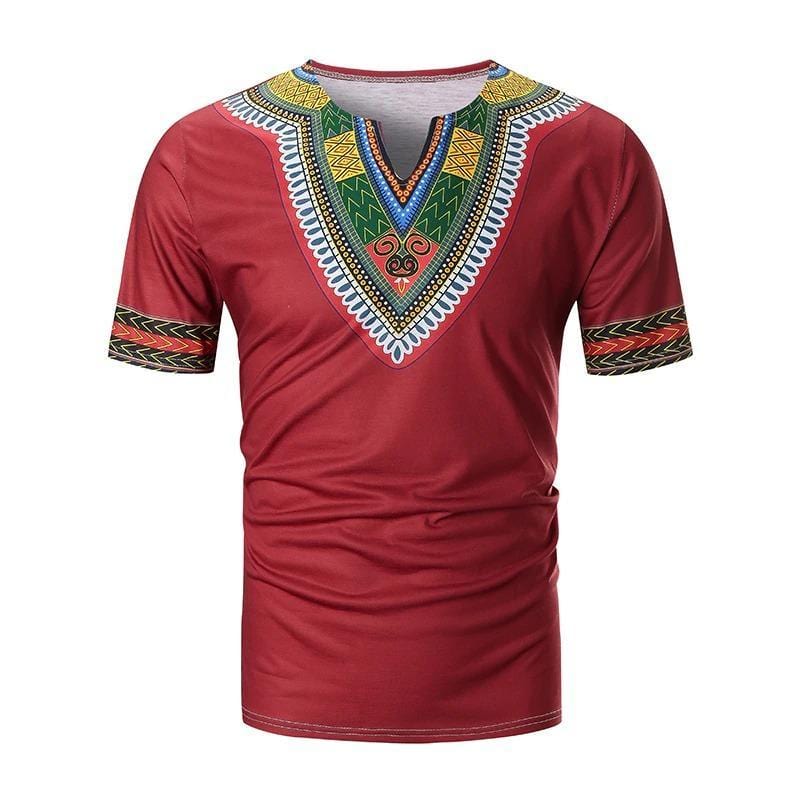 T Shirt Africain Homme Dashiki