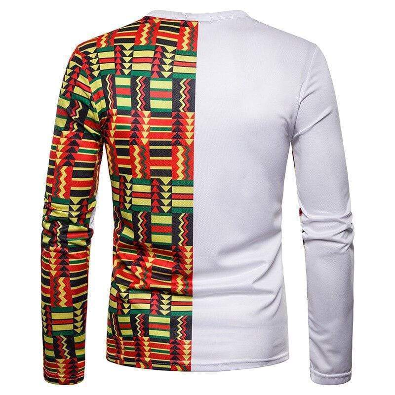 T Shirt Imprimé Africain