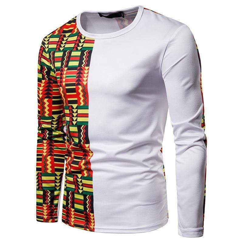 T Shirt Imprimé Africain