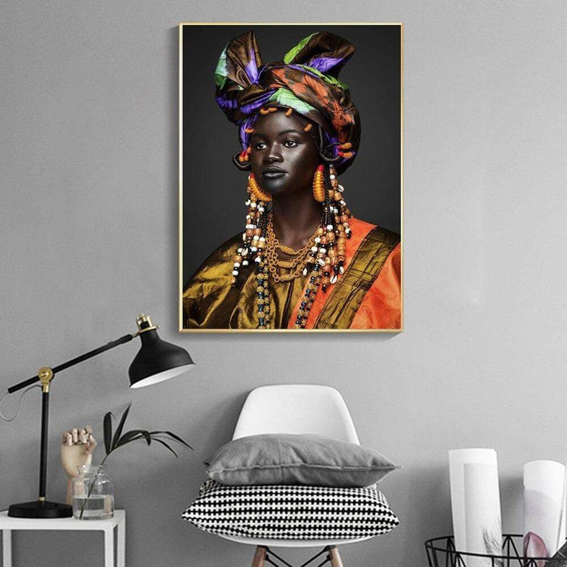 Tableau Femme Africaine